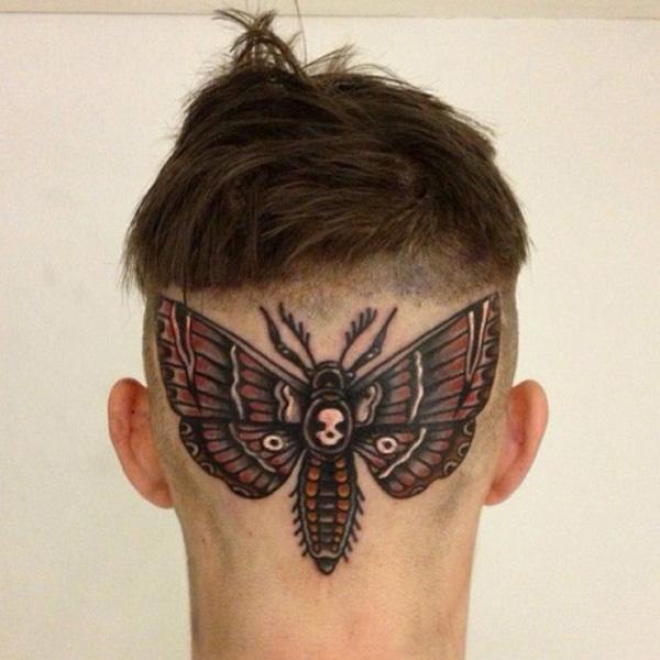 70 Crazy Head Tattoos Defying Norms