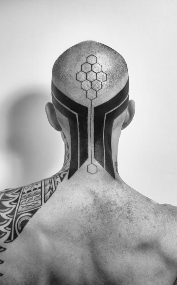 70 Crazy Head Tattoos Defying Norms