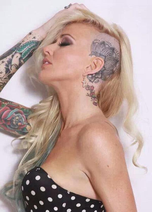 70 Crazy Head Tattoos Defying Norms
