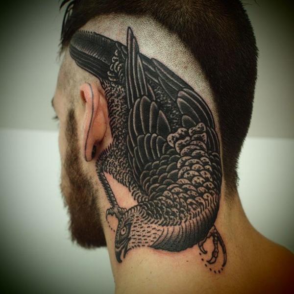 70 Crazy Head Tattoos Defying Norms
