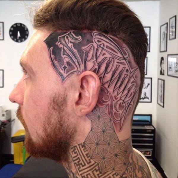 70 Crazy Head Tattoos Defying Norms