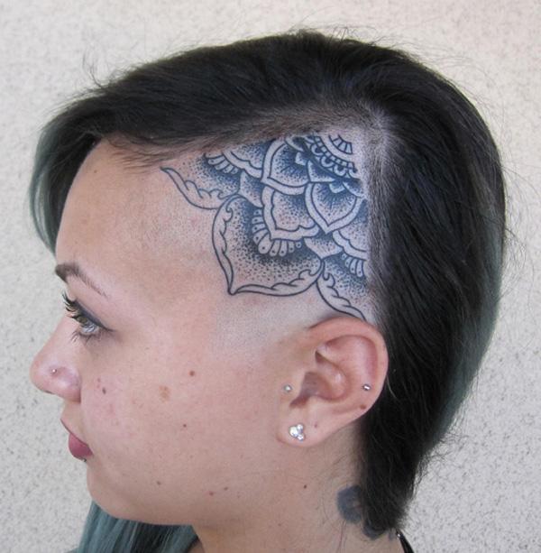 70 Crazy Head Tattoos Defying Norms