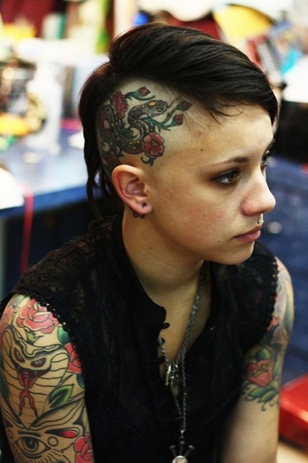 70 Crazy Head Tattoos Defying Norms
