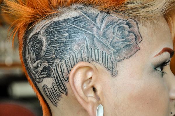 70 Crazy Head Tattoos Defying Norms