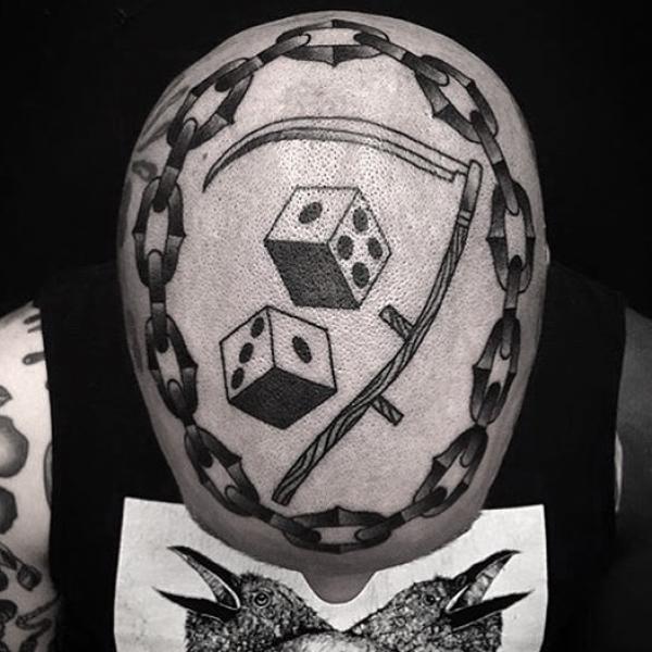 70 Crazy Head Tattoos Defying Norms