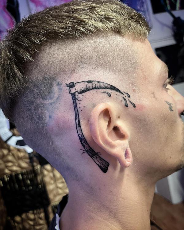 70 Crazy Head Tattoos Defying Norms
