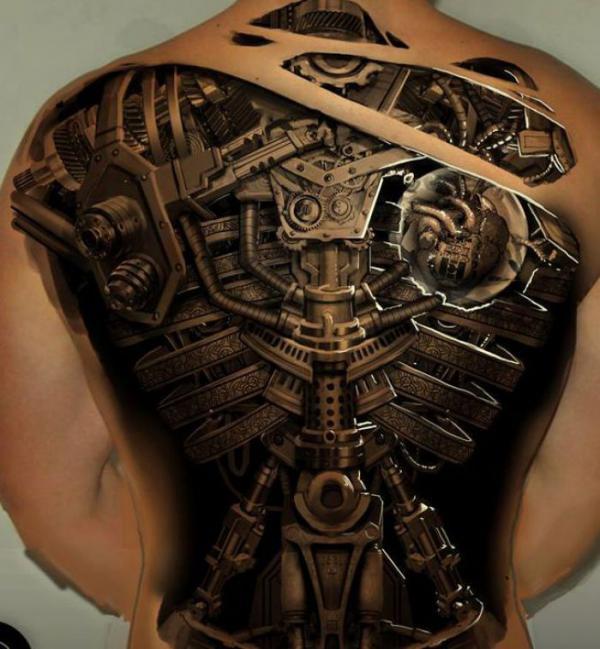 30 Awesome Steampunk tattoo designs