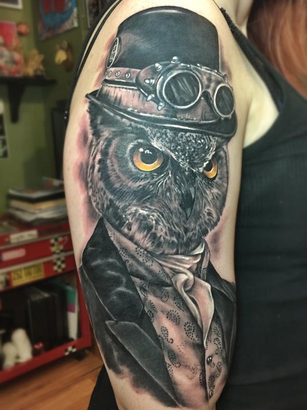 30 Awesome Steampunk tattoo designs