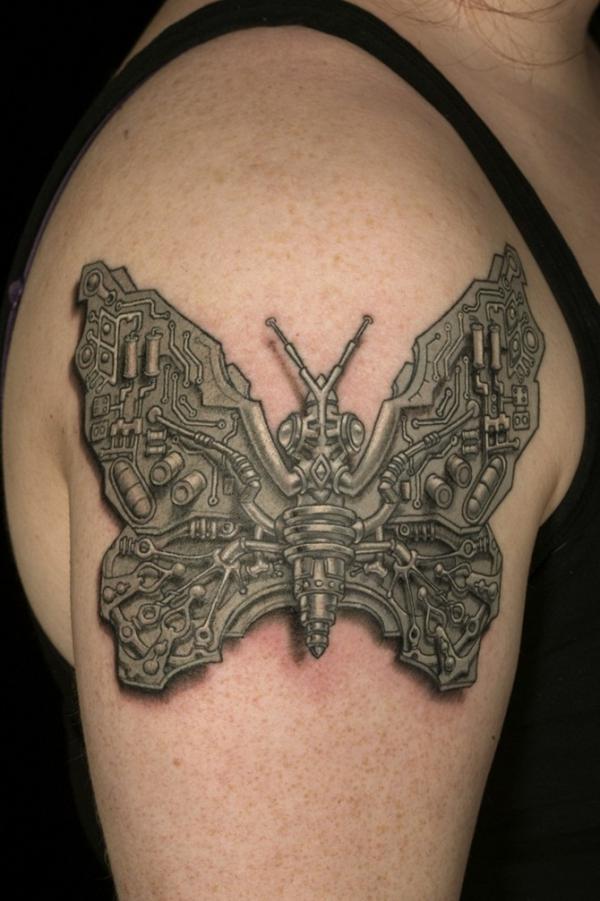 30 Awesome Steampunk tattoo designs