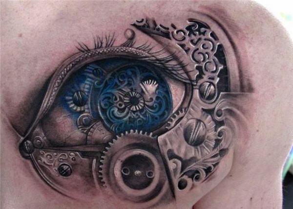 30 Awesome Steampunk tattoo designs