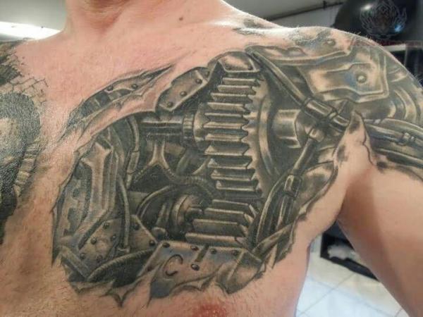 30 Awesome Steampunk tattoo designs