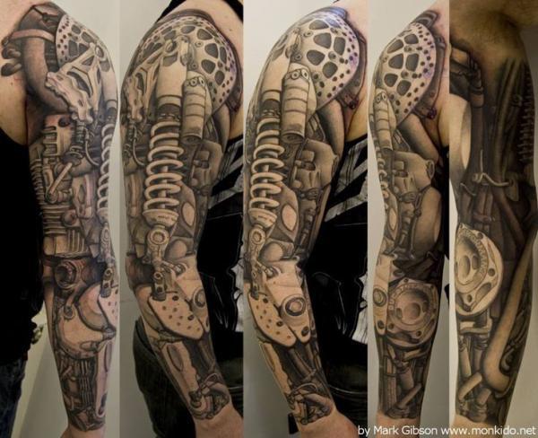 30 Awesome Steampunk tattoo designs