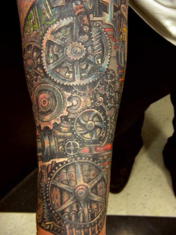30 Awesome Steampunk tattoo designs