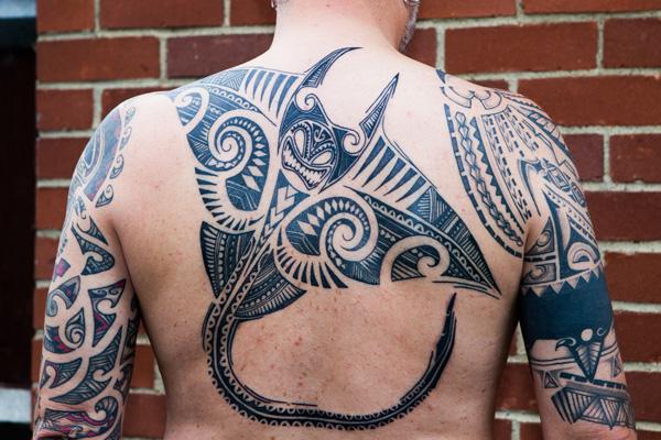 Meet the Rays - Impressive Polynesian Tattoos