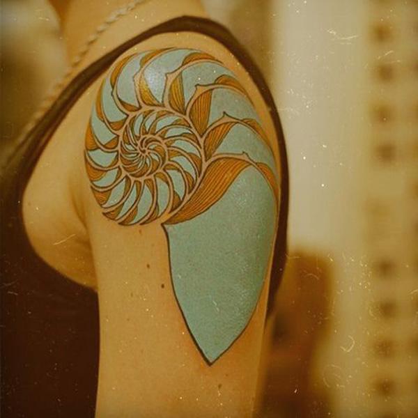 130 Shell Tattoos Make You Wonder Sea Life