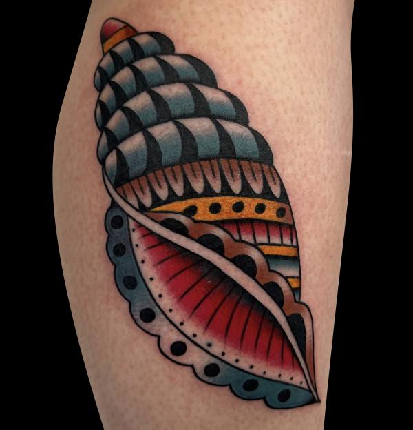 130 Shell Tattoos Make You Wonder Sea Life