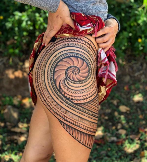 130 Shell Tattoos Make You Wonder Sea Life