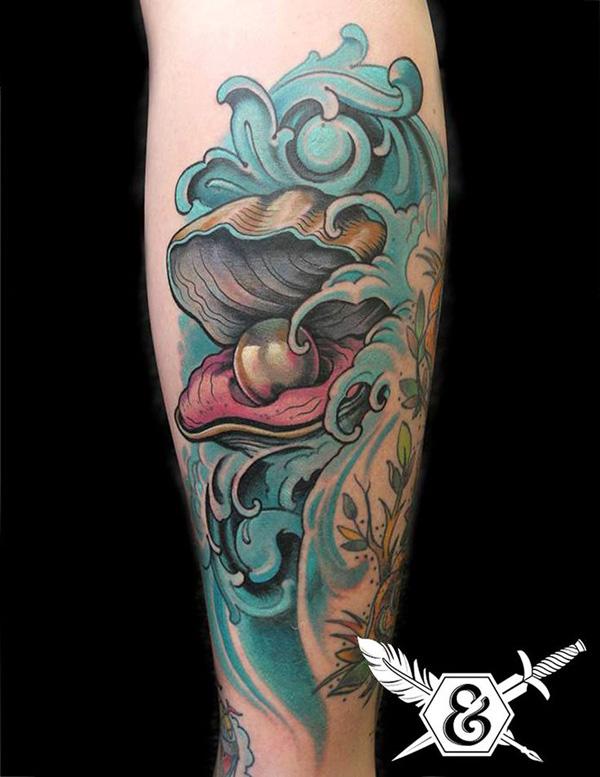 130 Shell Tattoos Make You Wonder Sea Life