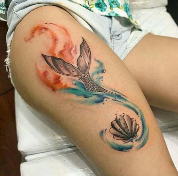 130 Shell Tattoos Make You Wonder Sea Life