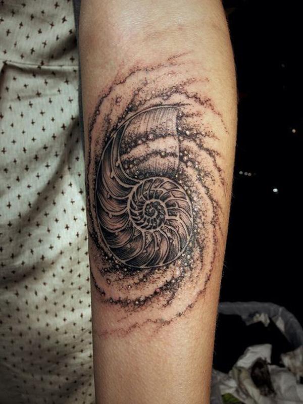 130 Shell Tattoos Make You Wonder Sea Life