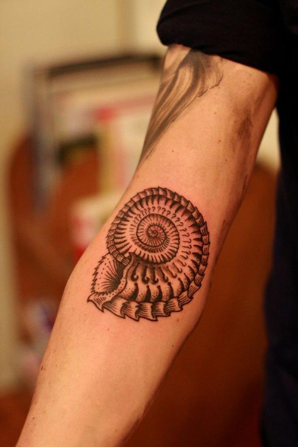 130 Shell Tattoos Make You Wonder Sea Life