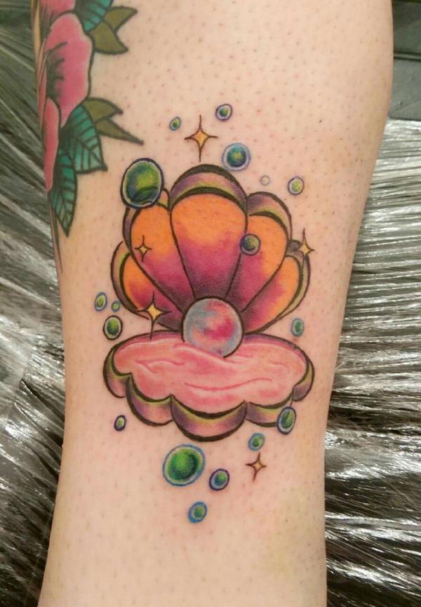 130 Shell Tattoos Make You Wonder Sea Life