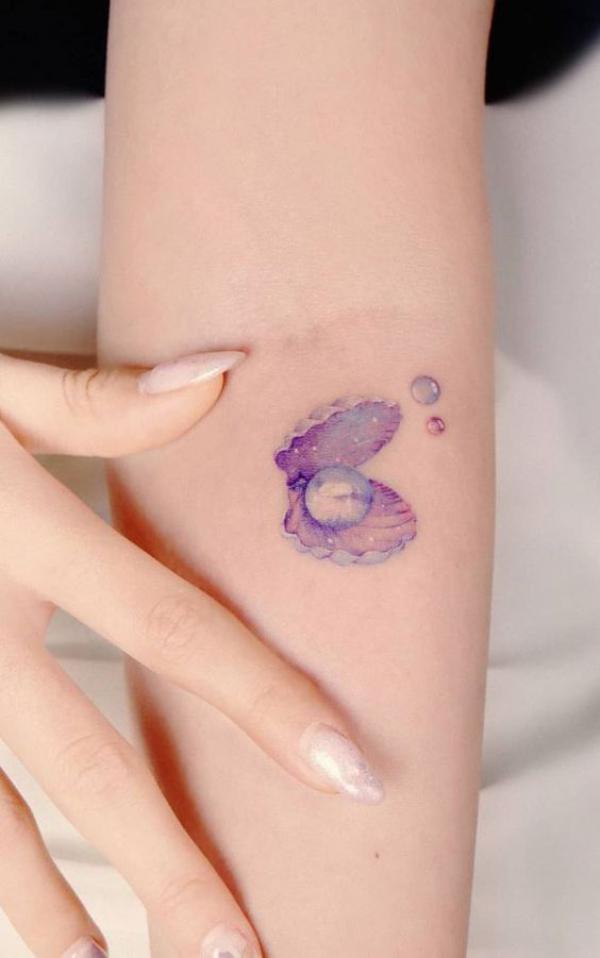 130 Shell Tattoos Make You Wonder Sea Life