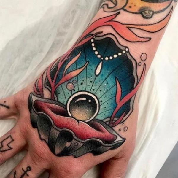 130 Shell Tattoos Make You Wonder Sea Life
