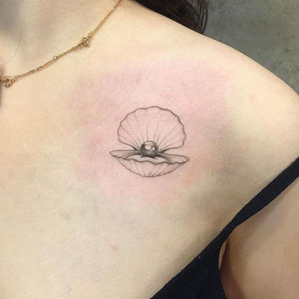 130 Shell Tattoos Make You Wonder Sea Life