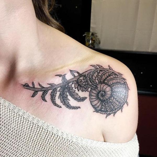130 Shell Tattoos Make You Wonder Sea Life