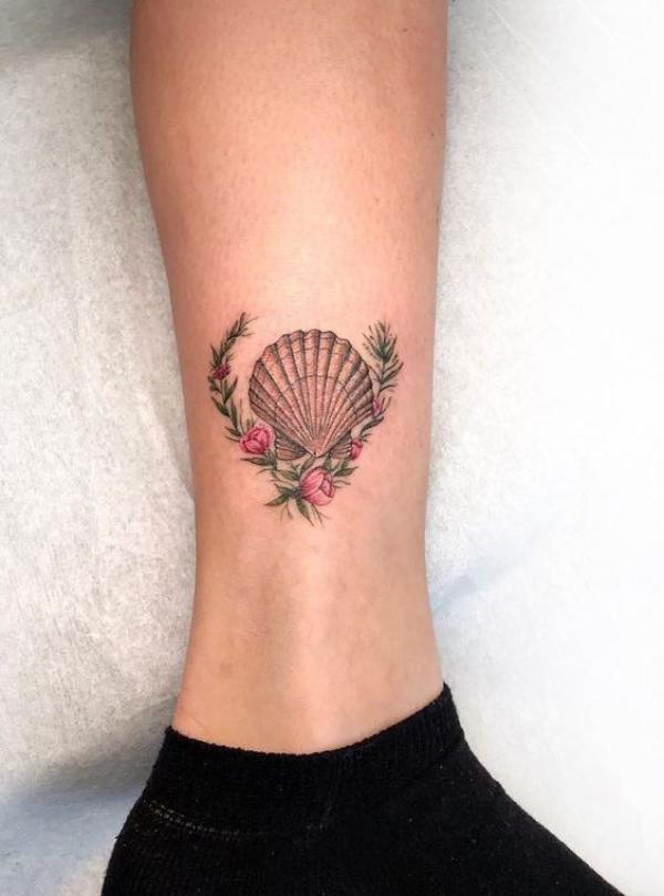 130 Shell Tattoos Make You Wonder Sea Life