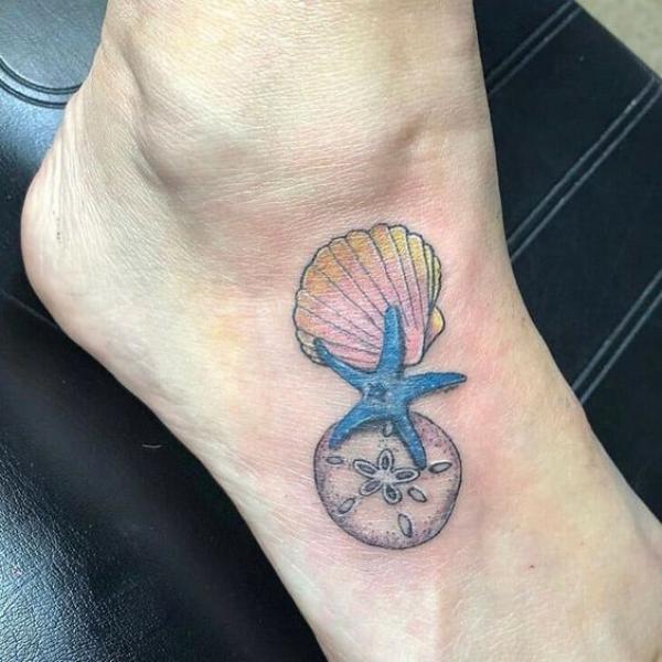 130 Shell Tattoos Make You Wonder Sea Life