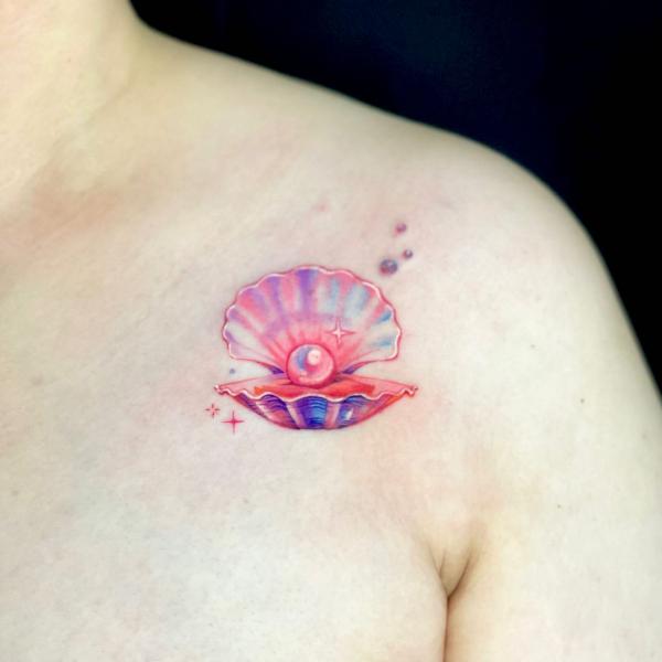 130 Shell Tattoos Make You Wonder Sea Life