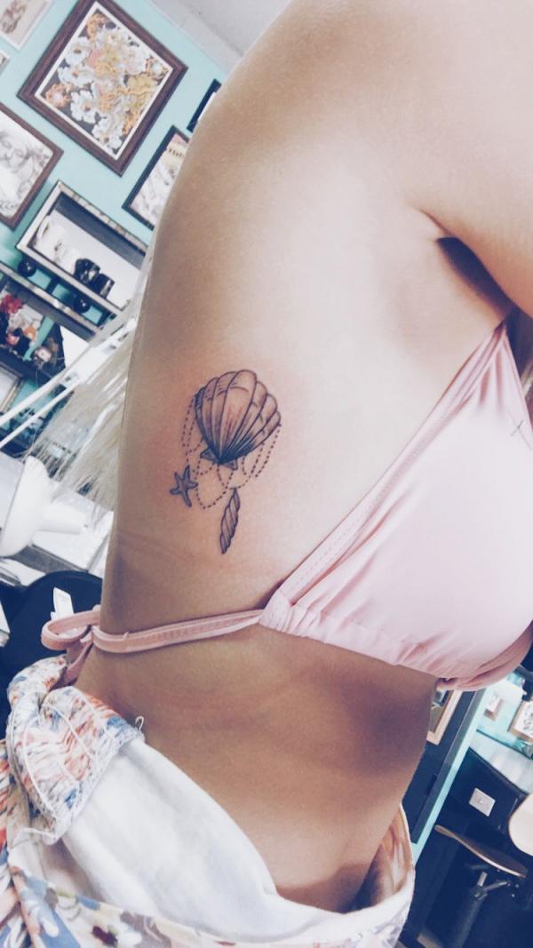 130 Shell Tattoos Make You Wonder Sea Life