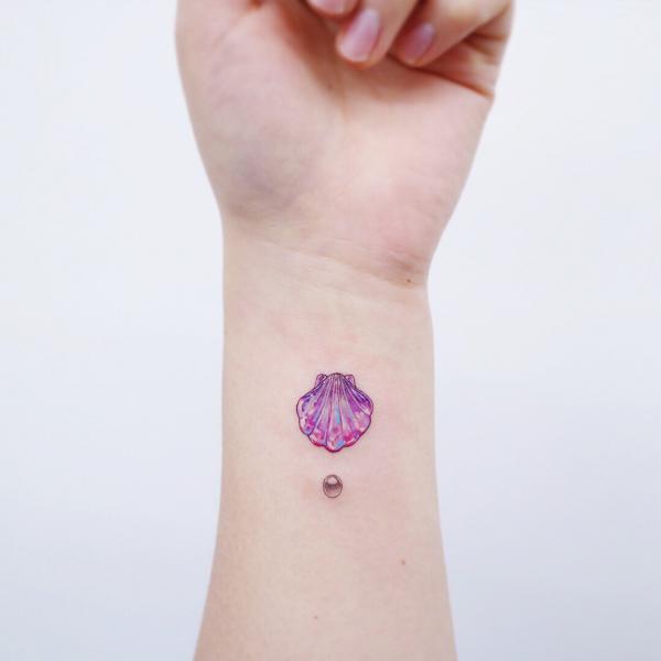 130 Shell Tattoos Make You Wonder Sea Life
