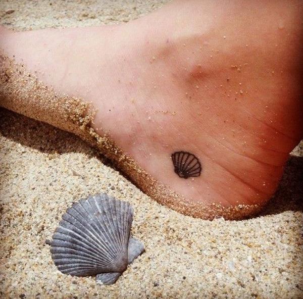 130 Shell Tattoos Make You Wonder Sea Life