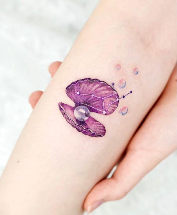 130 Shell Tattoos Make You Wonder Sea Life