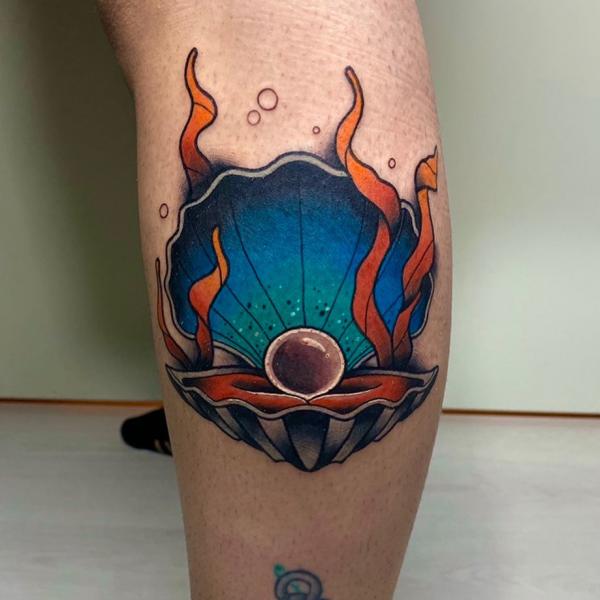 130 Shell Tattoos Make You Wonder Sea Life