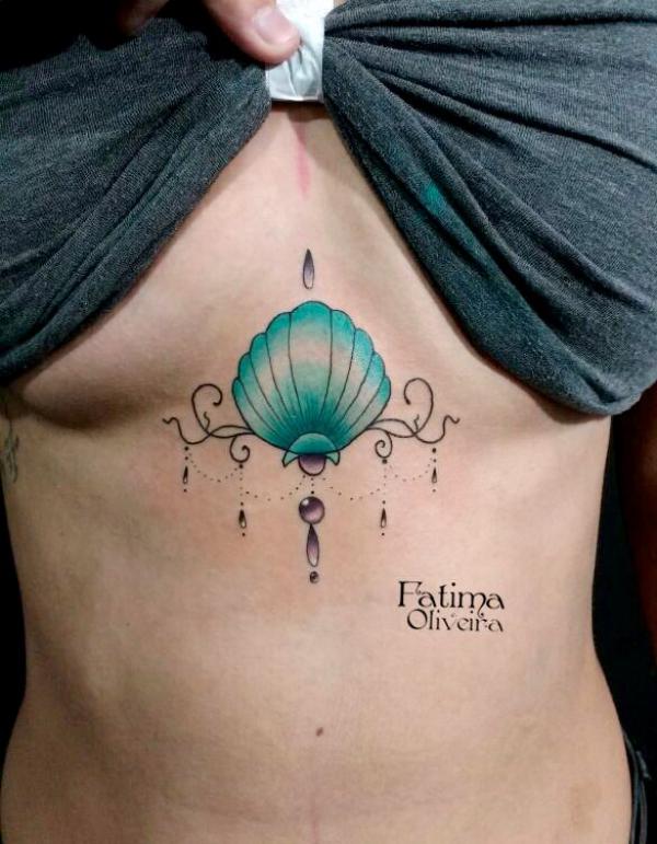 130 Shell Tattoos Make You Wonder Sea Life