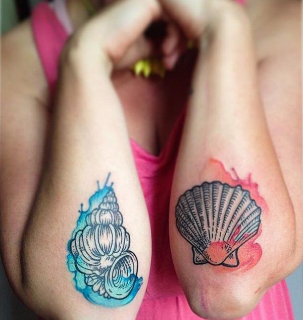 130 Shell Tattoos Make You Wonder Sea Life