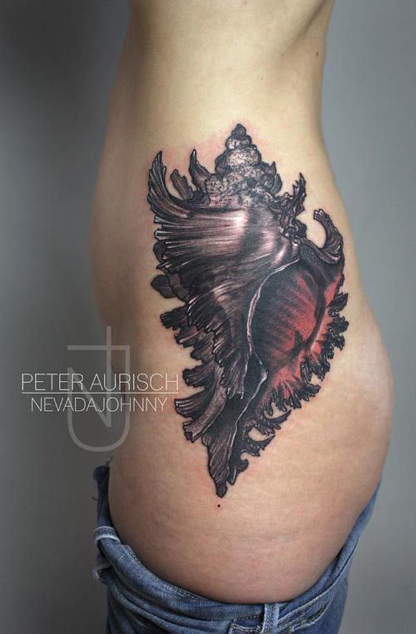 130 Shell Tattoos Make You Wonder Sea Life