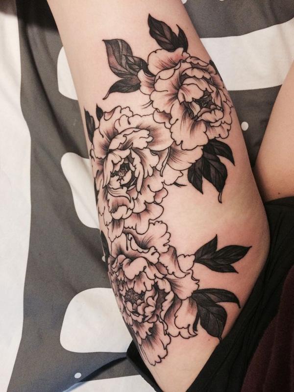 50 Peony Tattoo Designs and Meanings