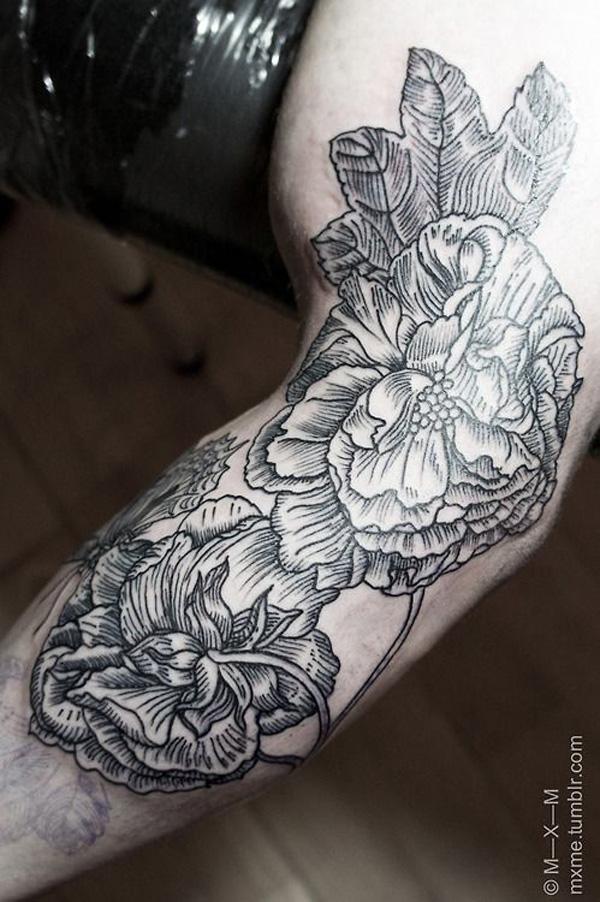 50 Peony Tattoo Designs and Meanings