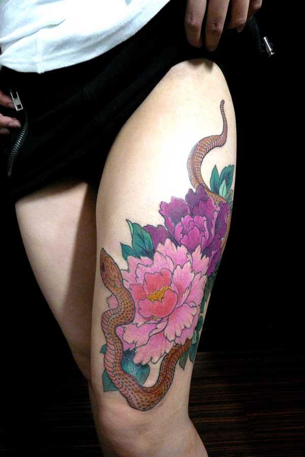 50 Peony Tattoo Designs and Meanings