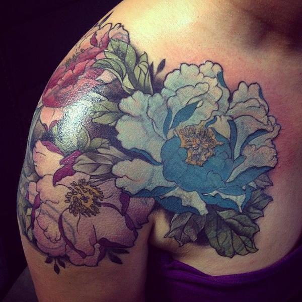 50 Peony Tattoo Designs and Meanings