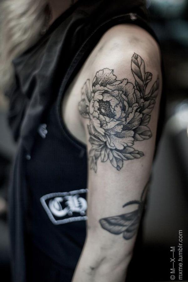 50 Peony Tattoo Designs and Meanings