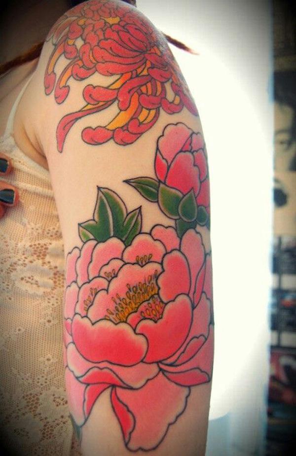50 Peony Tattoo Designs and Meanings