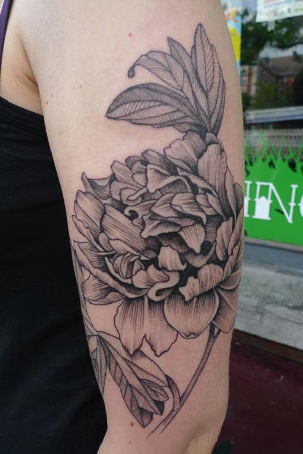 50 Peony Tattoo Designs and Meanings