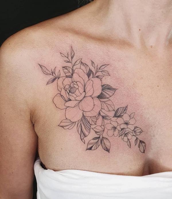 50 Peony Tattoo Designs and Meanings
