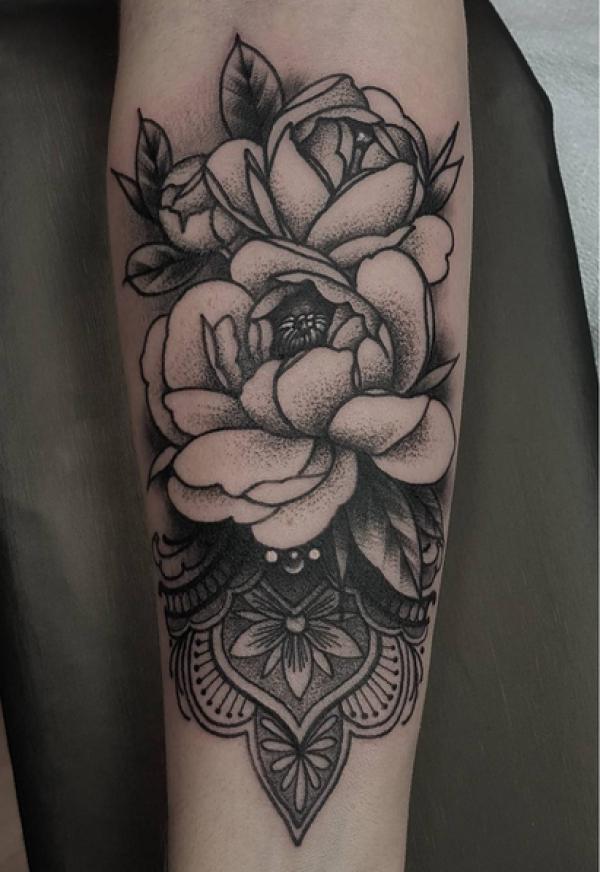 50 Peony Tattoo Designs and Meanings